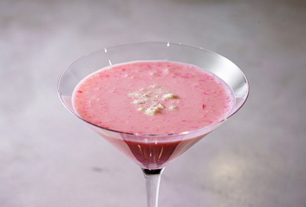 Sakura Martini Cocktail - Kubota Sake Bar
