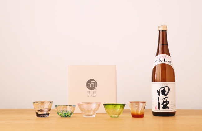 Nueva Colaboración entre Densyu y Tsugaru Vidro para 5 Sake Glass