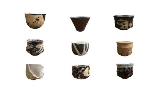 Oujiman Junmai Daiginjo Series - Sake cups