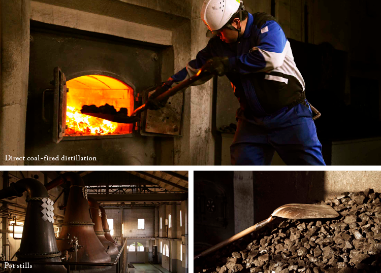 Yoichi Distillery - Direct Coal Fire